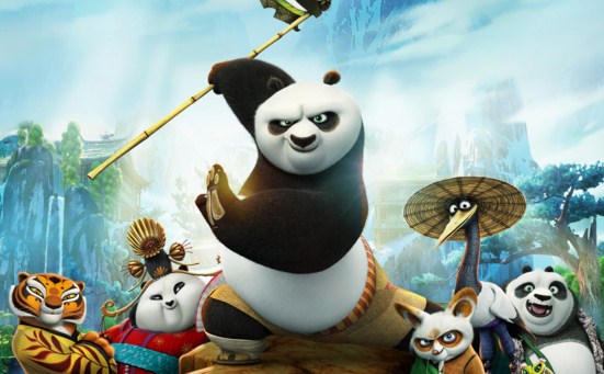 Como se llaman los personajes de Kung Fu Panda 3